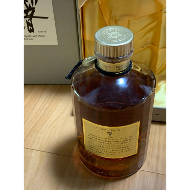 サントリー 響 裏ゴールド 金ラベル 金キャップ 向獅子マーク 旧ボトル