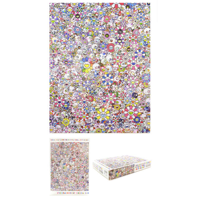 村上隆ジグソーパズルMurakami.Flowers 3個セット