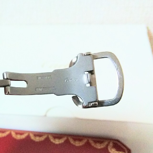 美品）Cartier タンクソロSM Cartierカルティエ タンクソロSMピンク