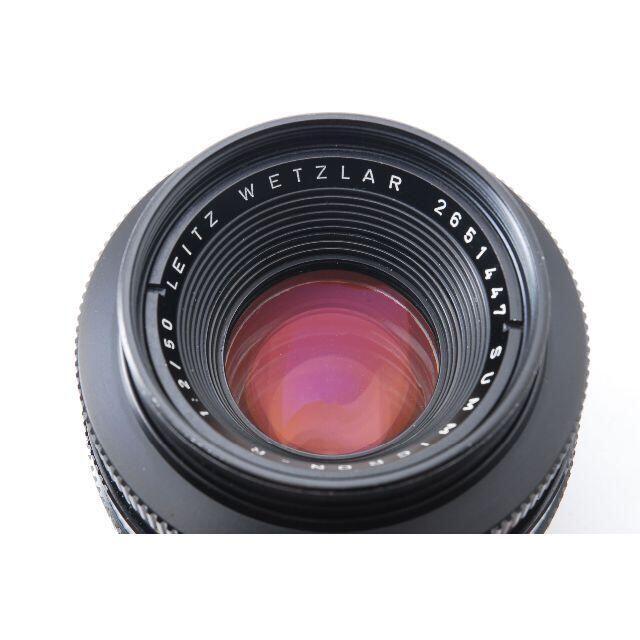 販売済み Leica SUMMICRON-R 50mm F2 【ドイツ製・純正フード付