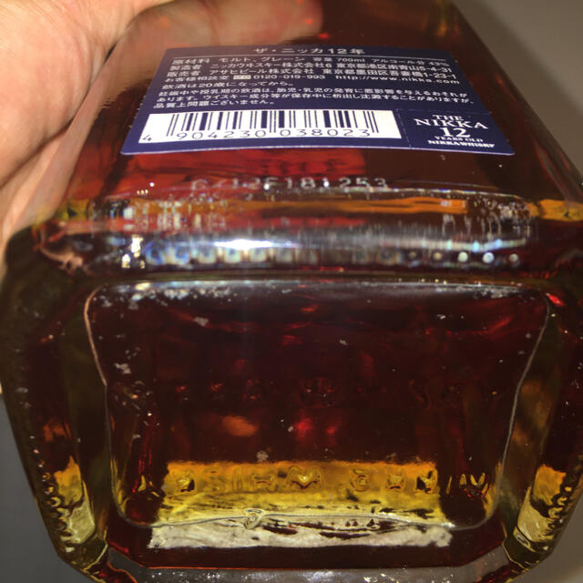 古酒】THE NIKKA 12年☆ザ ニッカ 12年 700ml 43％ 箱付