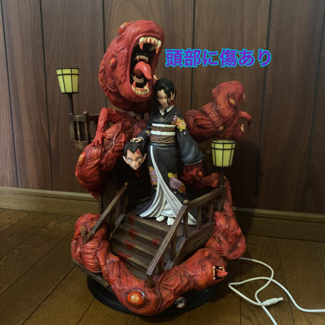 鬼滅の刃 鬼舞辻無惨 塗装済み完成品 フィギュア ガレージキット 鬼滅