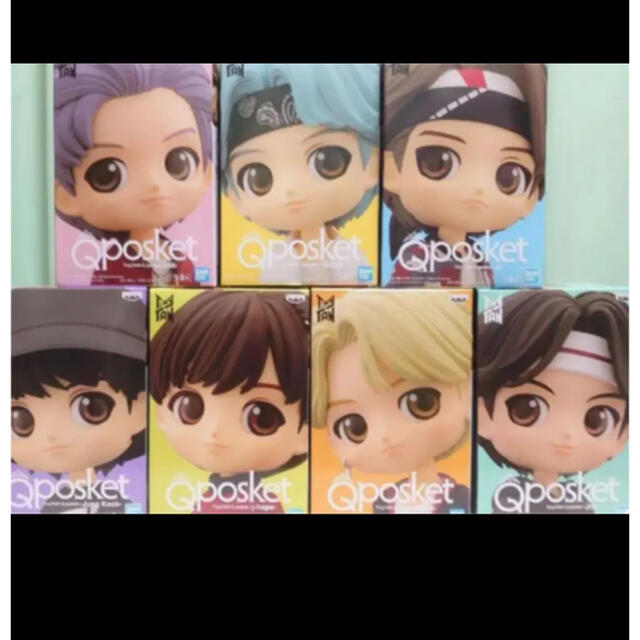 BTS TinyTAN Qposket Bカラー コンプリートセット TinyTAN Q posket
