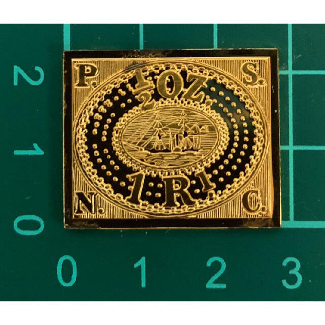 フランクリンミント 切手レプリカ 世界の国々の最初の切手 ペルー 説明