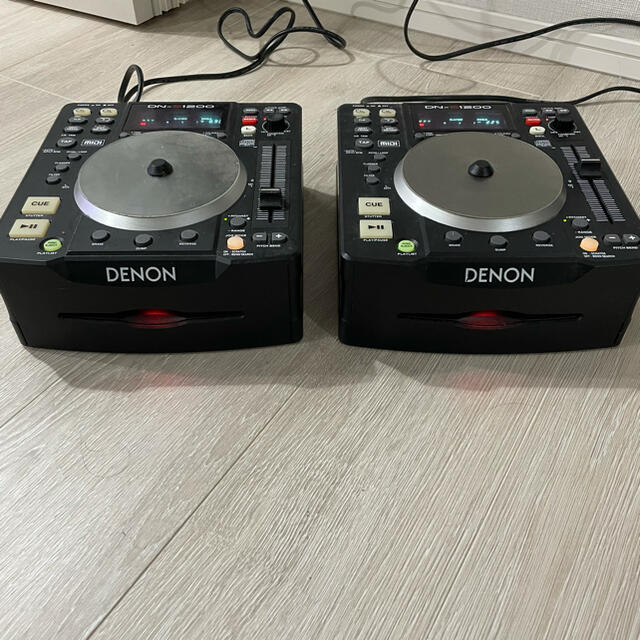デノン DN-S1200 CDJ 2台セット 説明書付き デノン DN-S1200 CDJ 2台