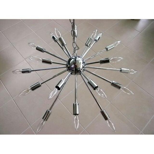 アウトレット セール品 60'sモダンスタイル スプートニク ランプ 16