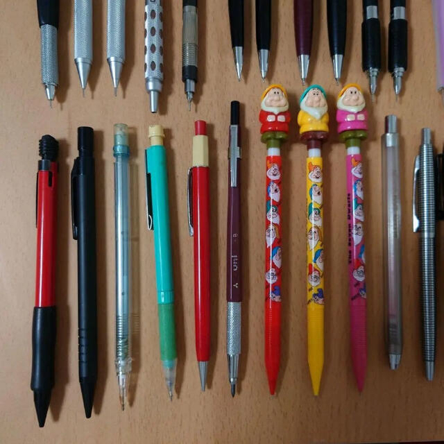 廃盤シャーペン 廃盤ボールペン 製図セット まとめ売りの通販 by 摺木