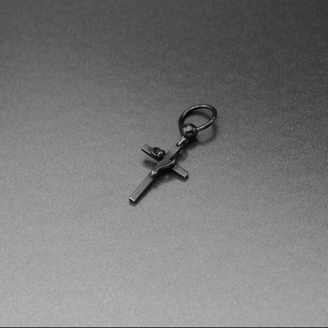 HYDE LILITH CROSS PIERCE【BLACK】ピアス