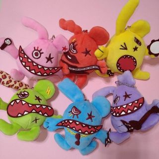 リトグリ ラウワンコラボマスコット 6体セット リトルグリーモンスター