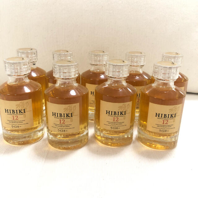 響12年 ミニチュアボトル 9本 響12年 ミニチュアボトル 9本
