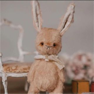 ぬいぐるみ アーティストベア テディベア 海外作家様 気怠うさぎ 兎