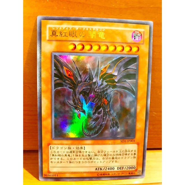 遊戯王 真紅眼の闇竜 レッドアイズ・ダークネスドラゴン レリーフ