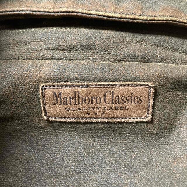 Marlboro⁄マルボロ⁄ホースハイド⁄レザージャケット・ブルゾン⁄馬革⁄BRW