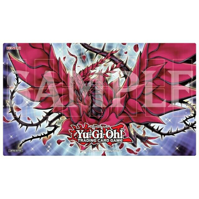 遊戯王 公式 公式 プレイマット ブラック・ローズ・ドラゴン 遊戯王