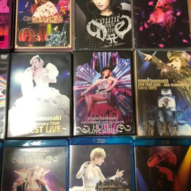 12タイトル まとめ売りayumi hamasaki ライブ LIVE DVD 浜崎あゆみDVD