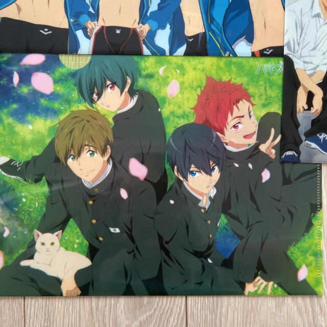 Free! ハイスピード ハートアップ クリアファイル 七瀬遙 ハートアップ