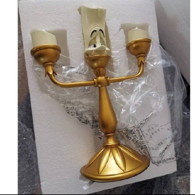 大人気美女と野獣ルミエールledライトアップフィギュアランタン