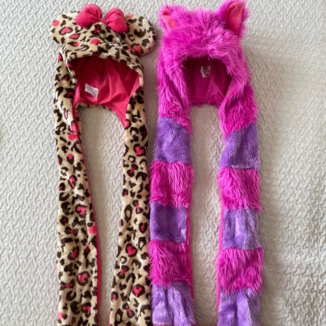 チェシャ猫 被り物 マフラー ディズニー ファンキャップ マフラー
