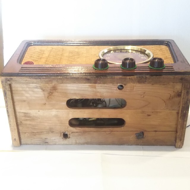 タイヘイ真空管ラジオ（日本硝子工業）、6R-15型（1950年代）、希少