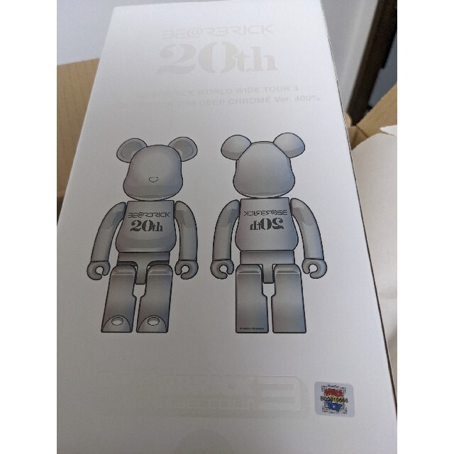 ベアブリック 20th Anniversary 400％