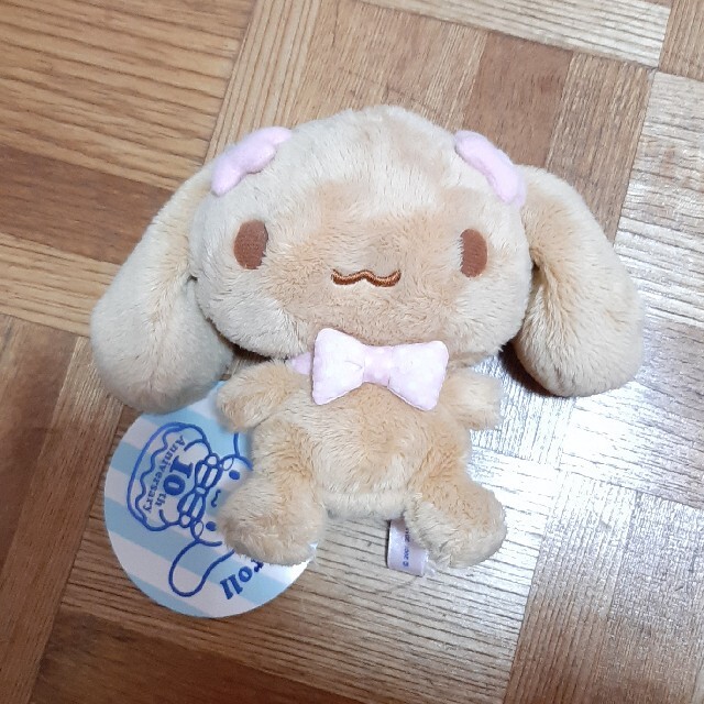シナモロール】 10周年 つれてってシナモン ぬいぐるみ サンリオ