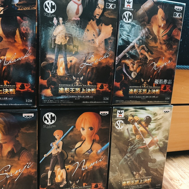 ONE PIECE コレクション ワンピース 造形王頂上決戦 8つ