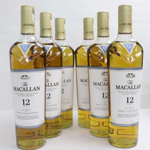 アウトレット 【6本セット】マッカラン 12年 トリプルカスク The