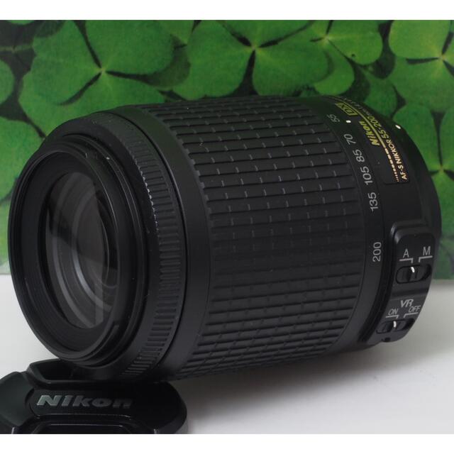 運動会に最適❤️Nikon ニコン55-200mm❤️望遠レンズイベント、運動会
