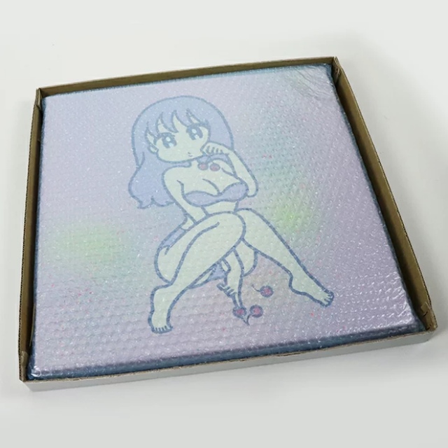 conix conix シルクスクリーン 限定30 作品名「cover girl」 「cardie