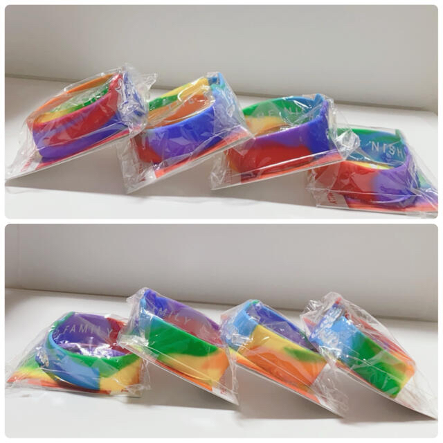 西野カナ ご当地限定ラバーバンド21種類＋西野家限定ラバーバンド1