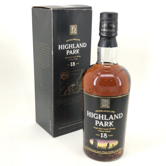 ハイランドパーク HIGHLAND PARK 18年 旧ボトル 750ml