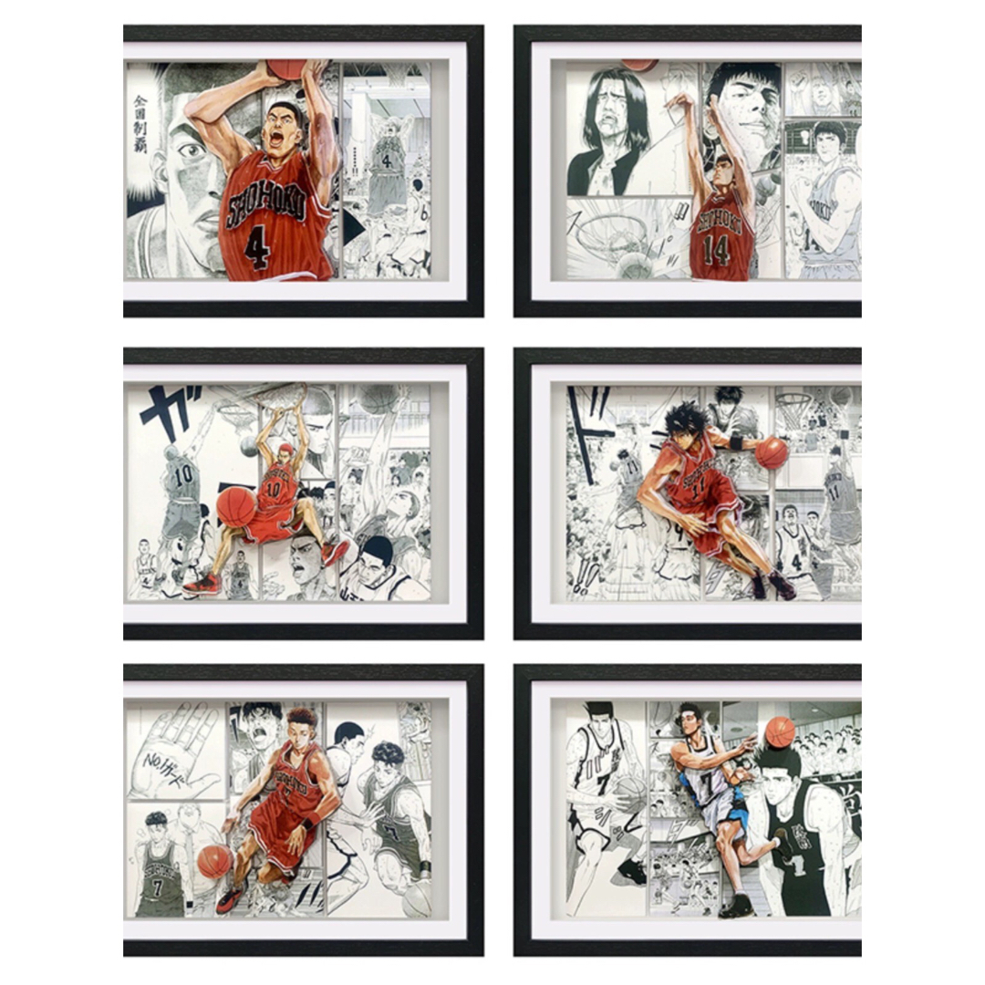 スラムダンク3D絵画8個セット スラムダンク3D絵画8個セット