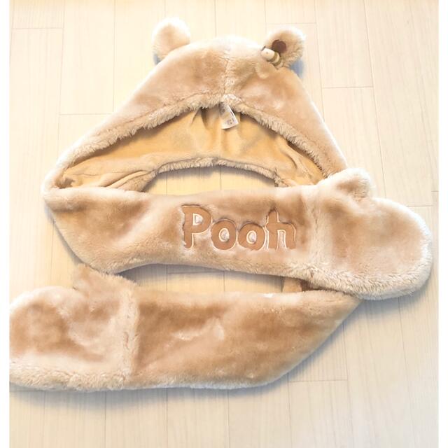 Disney - ディズニーリゾート限定 プーさん マフラーキャップ手袋の