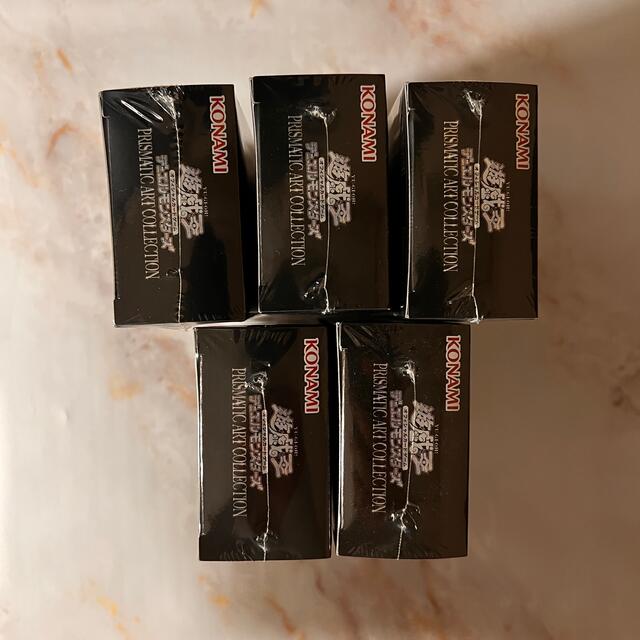 遊戯王 PRISMATIC ART COLLECTION 5BOX シュリンク付 遊戯王PRISMATIC