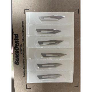 バードパーカーナイフの替え刃 #25 6枚 技工 歯科の通販 by とっしぃー