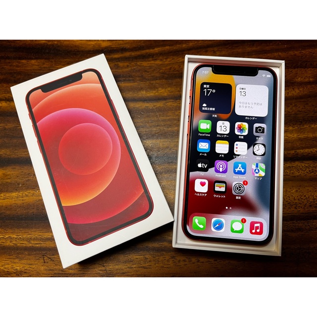 iphone12 mini 64GB レッド SIMロック解除済み ファントム様専用