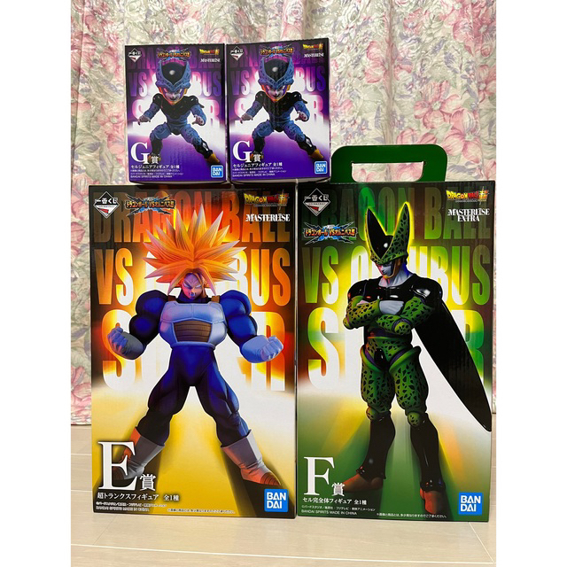 ドラゴンボール1番くじセル3体セット