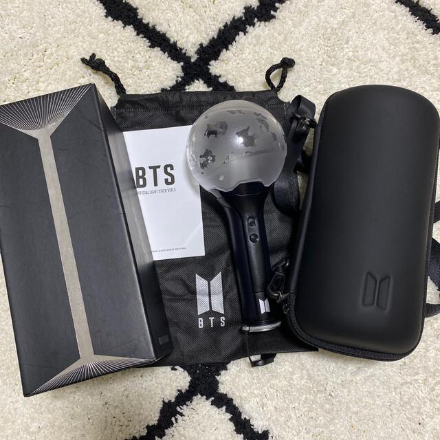 BTS ショップ 公式ペンライト ver3 アミボム ケース付き BTS ペン