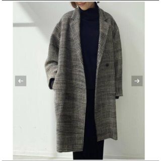 L'Appartement アパルトモン Check W Coat アパルトモン Check W Coat