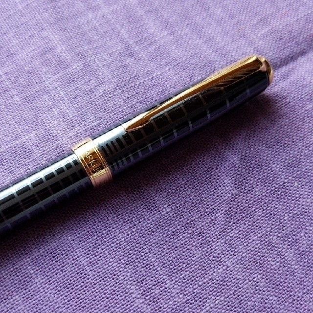 Parker - パーカー ソネット SONET ダークグレイGT 万年筆 18K Fの通販