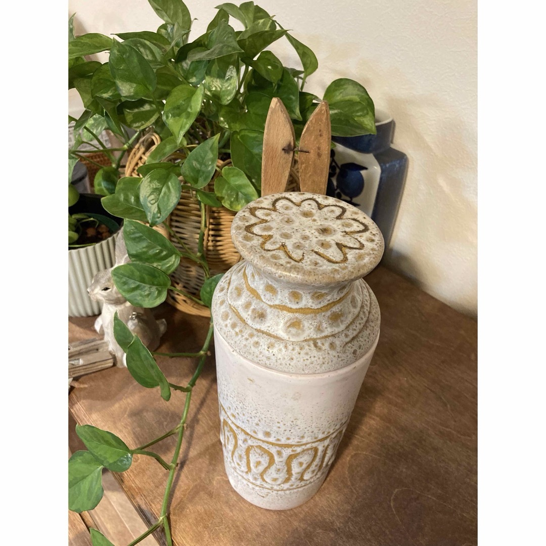 ヴィンテージ キャニスター Fat Lava CASICA