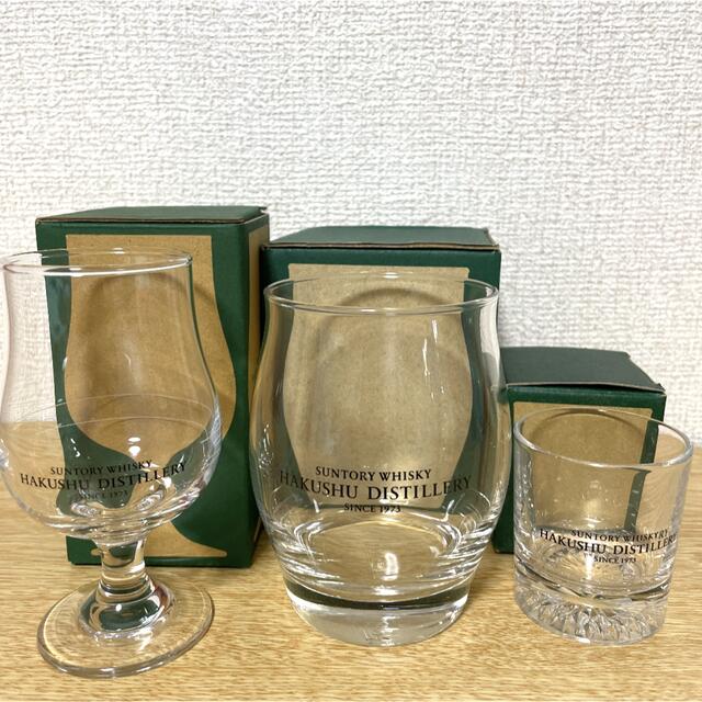 サントリー - 新品 サントリー白州蒸留所限定ロゴ入り グラスセットの