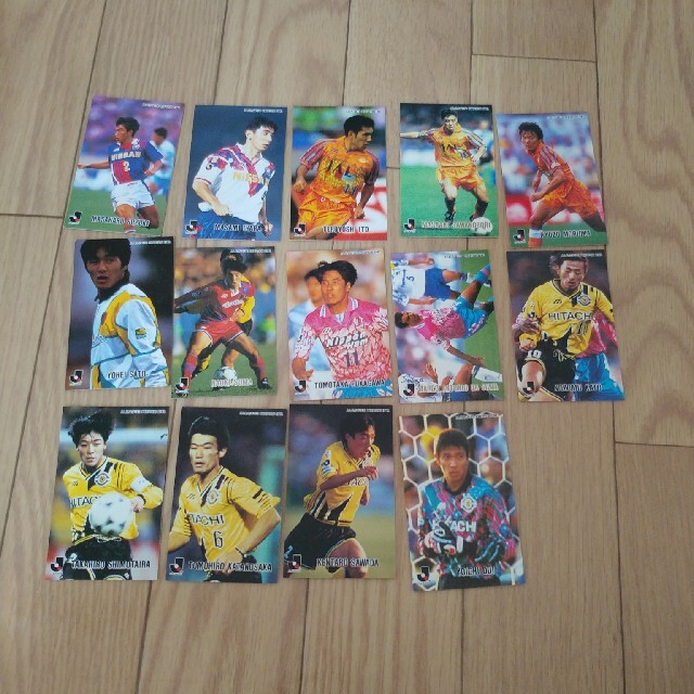 カルビー Jリーグチップス カードファイル 1995 14チームコンプリート