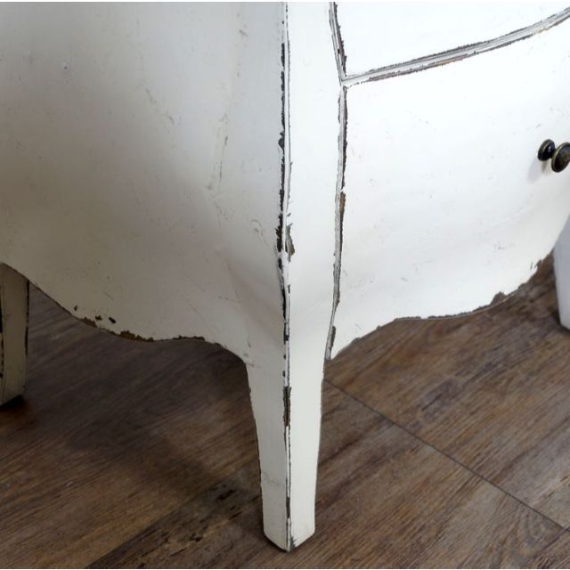 アウトレット シャビー仕上げ サイドデスク チェスト アンティーク調