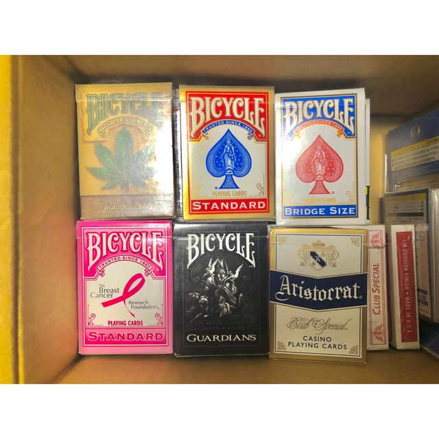 新品未使用 ビンテージ トランプ Bicycle 6個セット