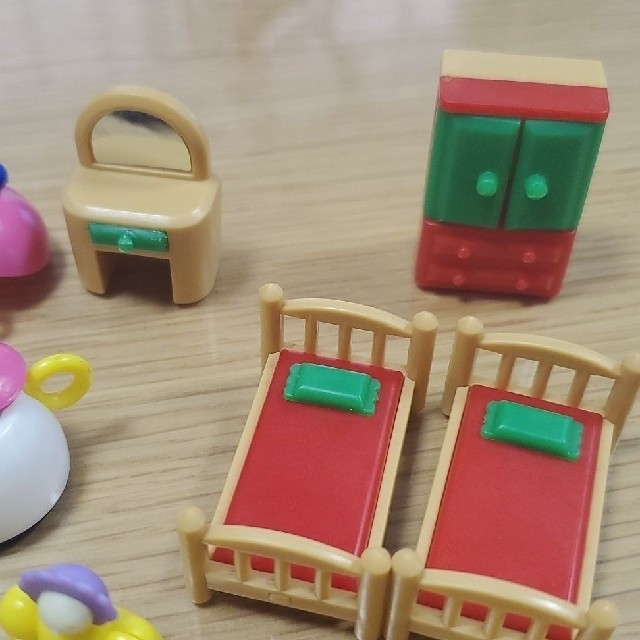 グリコ おまけ 昭和 レトロ ピクニックセット 白 2 グリコ おまけ 昭和