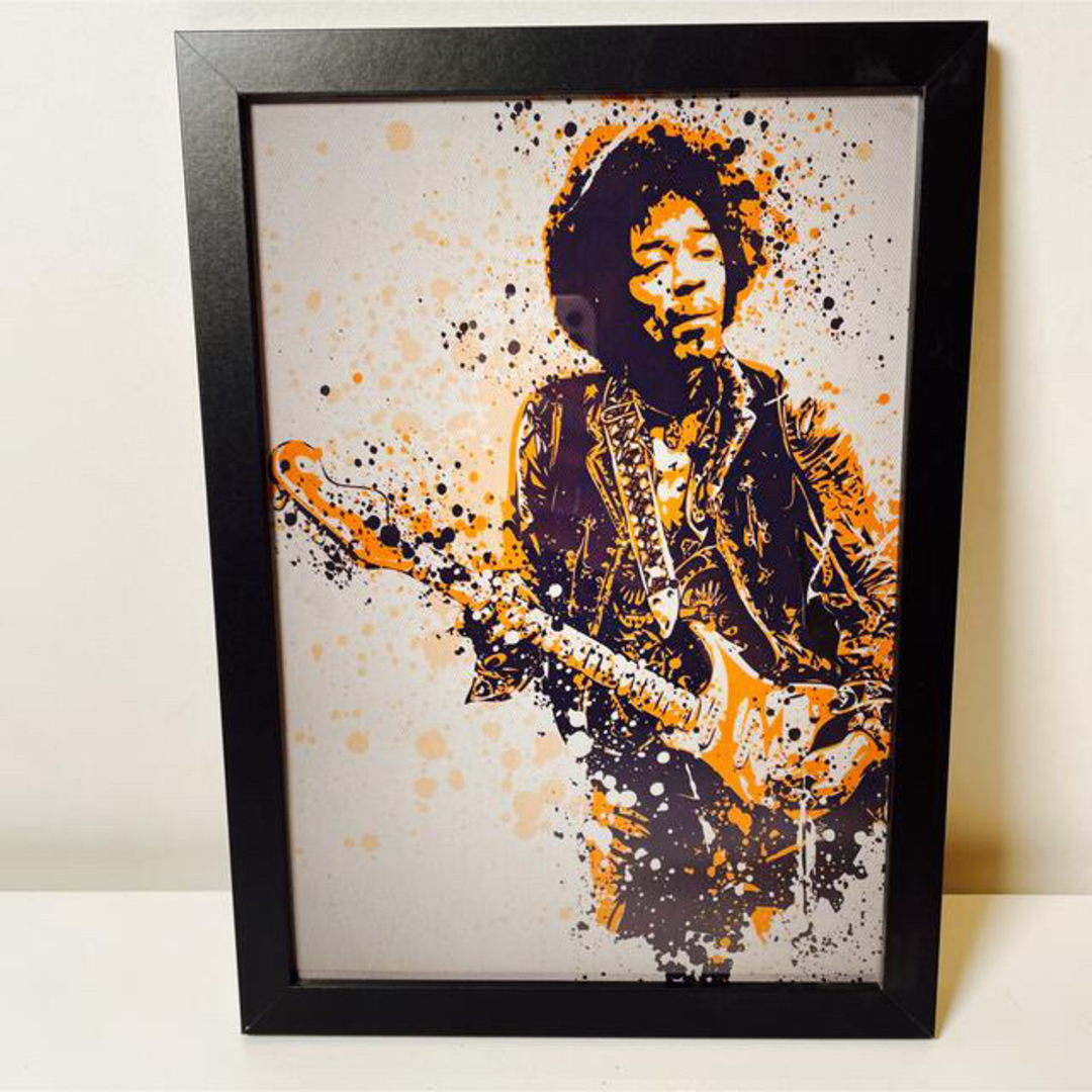 ジミヘン ジミ・ヘンドリクス 神様 大判サイズ ポスター 額付き