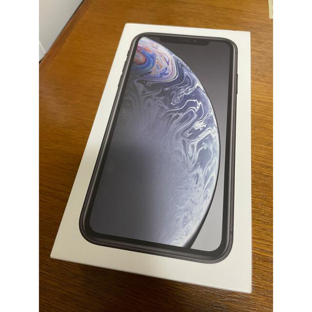 iPhone xr 128GB black ブラック simフリー スマートフォン/携帯電話