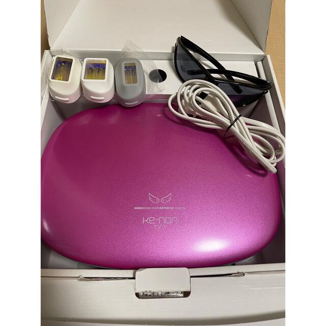 ケノン 脱毛器 ピンク(カートリッジ3個)