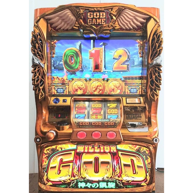 ☆*゜ミリオンゴッド 神々の凱旋 パチスロ実機꙳☆*゜